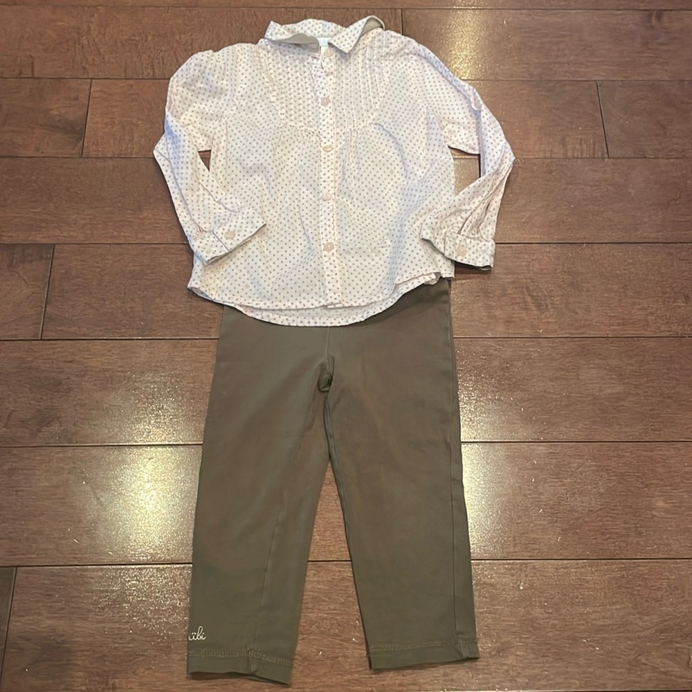 Obaibi leggings and matching shirt